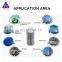 Glass fiber materials Natural gas pipeline coalescer filter element with stainless steel housing