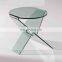 round  shape tempered  table glass