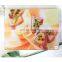 Cheap sublimation coated decorative tempered glass cutting board