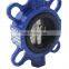 Bundor dn40 ss304 10 wafer or lug bronze gear box for butterfly valve