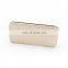Oem Logo Print Super Thin Metal Power Bank 8000mah Golden Oem Color Power Portable Charger
