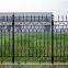 Power Coating Steel Fences Wrought Iron Fence Cost Black Galvanized Decorative