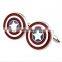 Men's Cufflinks New Star Blue Silver Red Cuff Lins for Shirt 20mm