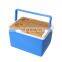 wholesale GINT 11 liter Portable cooler box hard cooler with PP lid or Wooden cover