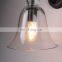 Loft Vintage Glass Wall Lamp E27 Bar Restaurant Wall Lighting