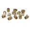 m4 nickle plated lathe nut screw for tattoo machine