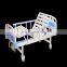 high quality ABS Head folding Double crank two function hospital bed