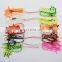 Silicone Skirts Fishing Spinnerbaits Buzzbaits Jig Lures Squid Rubber Skirt With Hook