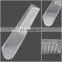 Clear mini disposable plastic hair comb for hotels