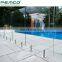 Hot sale stainless steel design Tempered Glass spigot railing