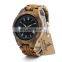 Minimalist Mens Luxury Wooden Watches BOBO BIRD Customized OEM Wood Watch for Men