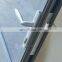aluminium double frosted tempered modern casement hinge door for bathroom interior hotel home house