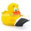 Promotional Bulk Rubber Ducky Weighted Floating Sound Squeaky Rubber Duck Bath Toys for Kids Gifts