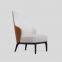 Modern style leisure chair and footrest stool LC1601-19+10 upholstery chair - livingroom furniture