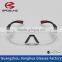 Inexpensive reclus safety glasses black flexible temples clear lens onion cutting working shooting running