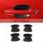 Suitable for 16-20 Toyota Tacoma Exterior Accessories Outer Door Bowl Handle ABS Carbon Fiber Pattern
