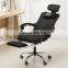 cheap price high back quality mesh computer desk chair swivel ergonomic executive office chairs with headrest footrest for adult