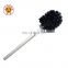 High Quality Custom Stainless Steel Long Handle Cleaning Disposable Bottle Toilet Brush Cleaner With Makeup Brush Head
