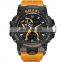 SMAEL 8011 Mens Quality Digital Quartz Outdoor Wrist Watch For Men Week Calendar Silicone Strap Sports Watches
