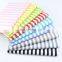 Geometric striped cotton twill print fabric wholesale baby bag fabric pure cotton edge roll edge fabric