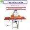 Down mobile double worktable pneumatic heat press machine pneumatic clothing hot drilling machine pneumatic T-shirt digital printing machine 40*60