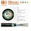 GYTY53 outdoor multi loose tube armored corrugated tape jelly filled underground fiber optical cable