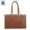 Stylish Look Anthracite Fitting Hot Selling Zipper Closure Type Luxury Women Genuine Leather Handbag Manufacturer