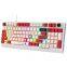 98-key Rgb Full-key Collision-free Wired Gaming Keyboards Blue And Red Axis Sleeve Hot-swappable Mechanical Keyboard