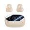 Bluetooth Headset Ear Clip Private Mold Digital Display Ear Clip Wireless Headset tws Not in Ear New audifonos bluetooth