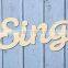 Wooden letters