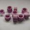 Customized small beautiful ceramic insulated tube for textile