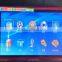 newest 10.1inch portable evd/vcd/dvd player evd video player with led screen english manu and fm and tv tuner
