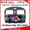 Wecaro WC-NT8078 Android 4.4.4 car multimedia system double din for nissan tiida radio audio system tv tuner 2011-2014