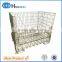 Folded mesh galvanized metal containers for Wine storage