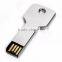 Metal Key USB Flash Drive Disk On Key With Logo