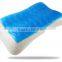 Moulded Memory Foam cool gel pillow, side sleep with silicon, king size and queen size