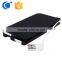 Wholesale International quality slim Built-in cables power bank mobile charger 6000mah