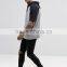 wholesale 100% cotton customize short sleeve pullover men fancy hoodies