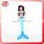 Beautiful mermaid light girl dolls ABS mermaid dolls