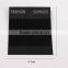 luxury black pvc flocking earring cards display hang