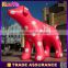 factory price lovely pink giant inflatable model dog for sale