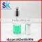 e liquid 2oz clear glass dropper bottles
