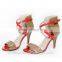Slim Heel Leather Classic sandals PUMPS SHOES