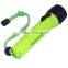IP 68 high waterpoof flashlight for diving aluminum LED diving light