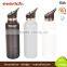 Powder Coated 1000ml Stainless Steel Thermal Water Bottle With Loop Lid