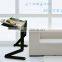 Hot selling Modern straight floor stand laptop computer desk for bed and outside use