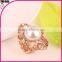 Natural Rainbow Moon Stone Gemstone Ring, Handmade Jewelry
