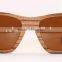 JM457 Vintage China Wholesale Italy Design Brown Polarized FDA CE Cheap Wooden Sunglasses