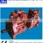 Excavator hydraulic pump assembly