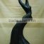 Black Modern Abstract Statue Marble Hand Carving Sculpture For Street, Home, Garden, Hotel And Restaurant